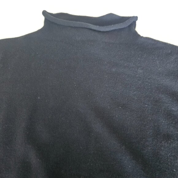 French Connection Soft Rollneck Sweater - Black Size L - Picture 2 of 11